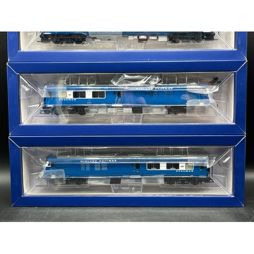 173 - Bachmann Branchline 31-255DC Class 251 Blue Pullman 6 car Midland set in Nanking blue. DCC Fitted, T... 