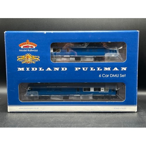 173 - Bachmann Branchline 31-255DC Class 251 Blue Pullman 6 car Midland set in Nanking blue. DCC Fitted, T... 