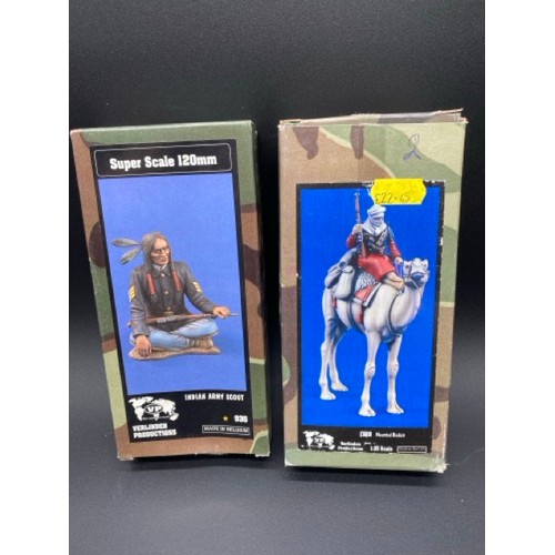 37 - 18 Model Figure/Scene Kits Various - Mainly 1/35 Scale (2500G).
MB (Master Box Ltd) - Outlaw. Gunsli... 