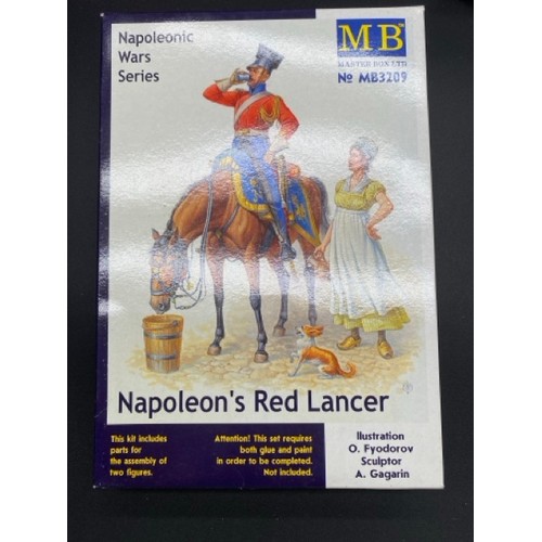 38 - 26 Unbuilt and some Sealed Napoleonic Wars Model Kits 0 1/16 Scale. (6000g)

French Cuirassier - Nap... 