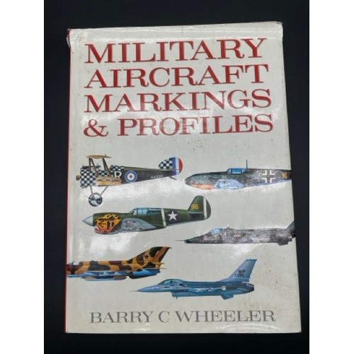 65 - 7 Military Aircraft/Battleship Books. (8000g)
Military Aircraft Markings & Profiles - Hardback Book ... 