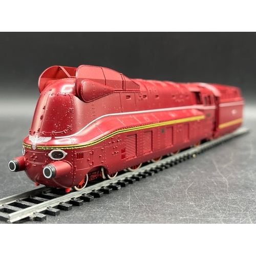 139 - Fleischmann 4173 H0 Streamlined Steam Locomotive Br 03 1001 The DRG Epoch 2, Tested Runner w/lights
... 