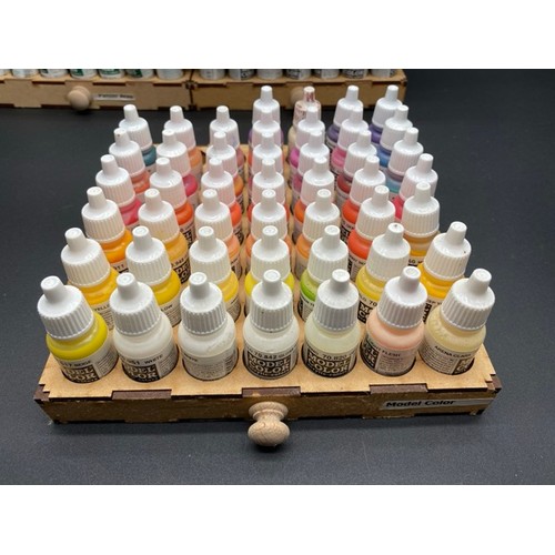 44 - Over 600 Modelling Paints New and Partly Used.  (27000g)
Game Air, Model Air, Game Color, Model Colo... 