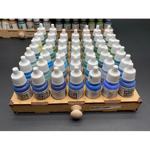 44 - Over 600 Modelling Paints New and Partly Used.  (27000g)
Game Air, Model Air, Game Color, Model Colo... 