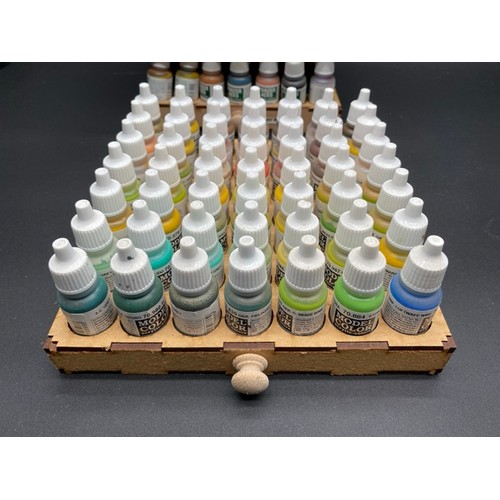 44 - Over 600 Modelling Paints New and Partly Used.  (27000g)
Game Air, Model Air, Game Color, Model Colo... 