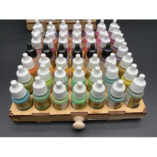 44 - Over 600 Modelling Paints New and Partly Used.  (27000g)
Game Air, Model Air, Game Color, Model Colo... 