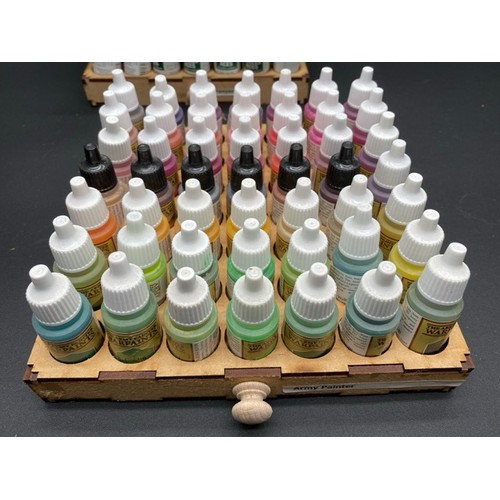 44 - Over 600 Modelling Paints New and Partly Used.  (27000g)
Game Air, Model Air, Game Color, Model Colo... 