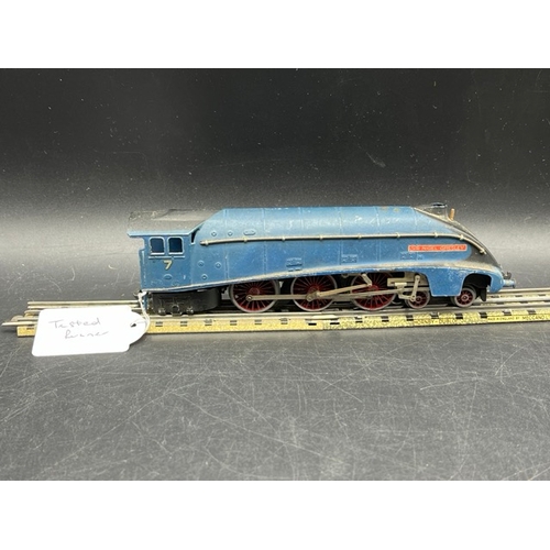 164 - Three 3-Rail Steam Locomotives & an Electric HO 2-Rail Loco of the DB
(2100g)
Hornby Dublo EDL1 3 Ra... 