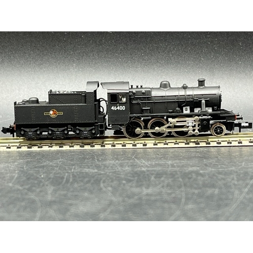 151 - Two Hornby Minitrix Boxed N gauge BR Steam Locomotives, Tested Runners
(300g)
Minitrix N202 Class 2M... 