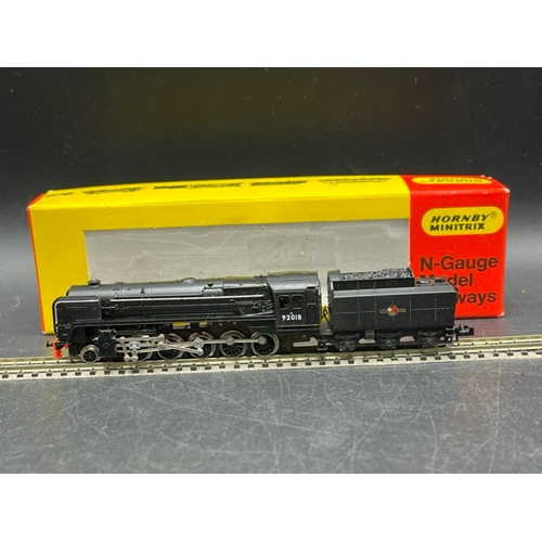 151 - Two Hornby Minitrix Boxed N gauge BR Steam Locomotives, Tested Runners
(300g)
Minitrix N202 Class 2M... 