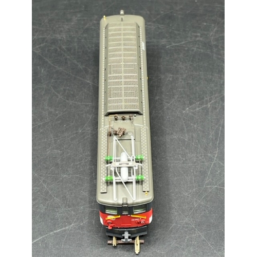 117 - Bemo HOm 1:87 scale Zentralbahn electric loco DCC with two corresponding Verstärkungswagens, each bo... 