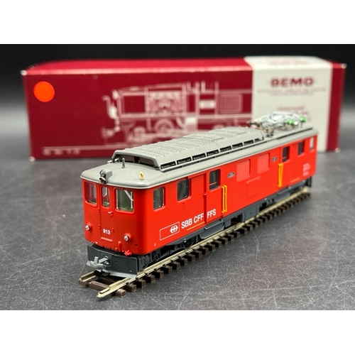 121 - Bemo HOm 1:87 scale SBB electric loco DCC boxed and Tested Runner
(300g)
Bemo 1246 413 SBB De 4/4 91... 