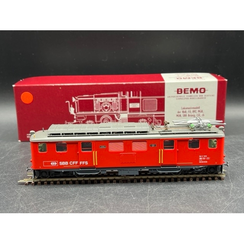 121 - Bemo HOm 1:87 scale SBB electric loco DCC boxed and Tested Runner
(300g)
Bemo 1246 413 SBB De 4/4 91... 