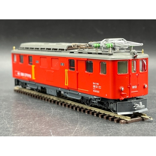 121 - Bemo HOm 1:87 scale SBB electric loco DCC boxed and Tested Runner
(300g)
Bemo 1246 413 SBB De 4/4 91... 