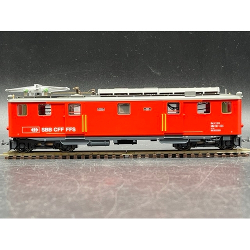 121 - Bemo HOm 1:87 scale SBB electric loco DCC boxed and Tested Runner
(300g)
Bemo 1246 413 SBB De 4/4 91... 