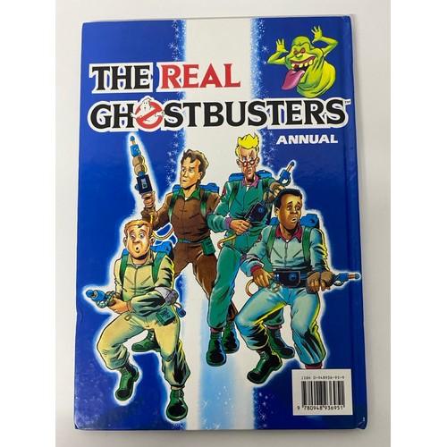 2 - Various Annuals, Comic & Book circa 1990 (7).  Good/Fair/Poor. 2300g.
The Real Ghost Busters Annual ... 