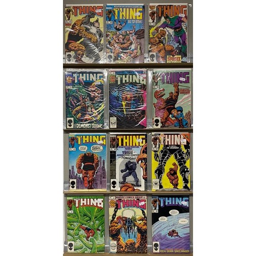 5 - 39 Marvel The Thing Comics (including collectors editions).