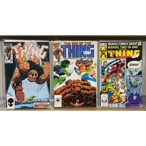 5 - 39 Marvel The Thing Comics (including collectors editions).