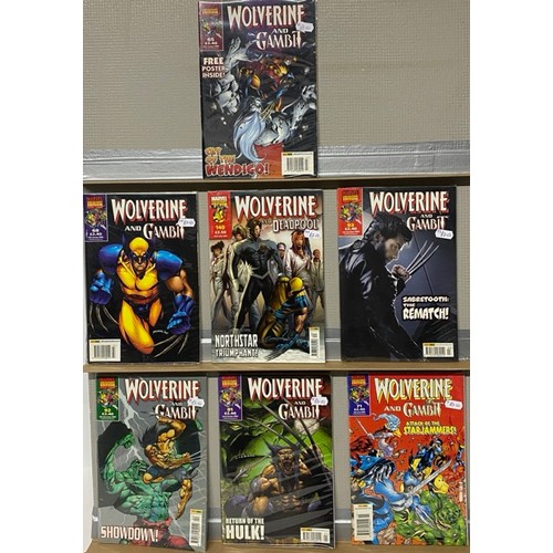 6 - 19 Wolverine and Gambit Collectors Edition Comics (Includes a Wolverine and Deadool Issue 140)