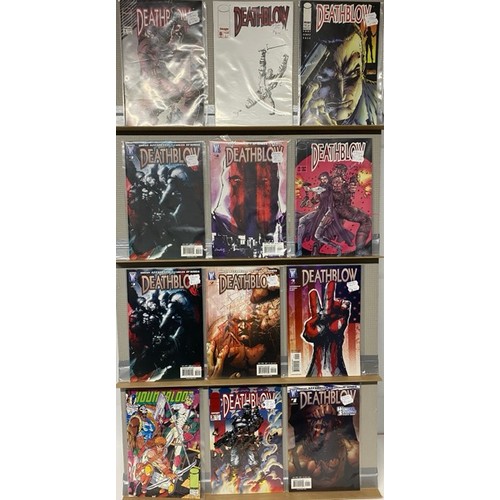 8 - 45 Image Comics including, Death Blow, Wildcats, Spawn & Cyber Force..