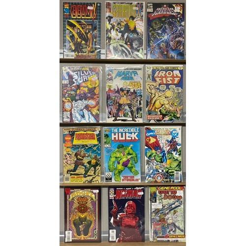 9 - 50 Marvel Comics including Marvel Age, The Incredible Hulk, Captain America, Venom & Fantastic Four.... 