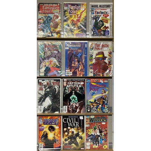 9 - 50 Marvel Comics including Marvel Age, The Incredible Hulk, Captain America, Venom & Fantastic Four.... 