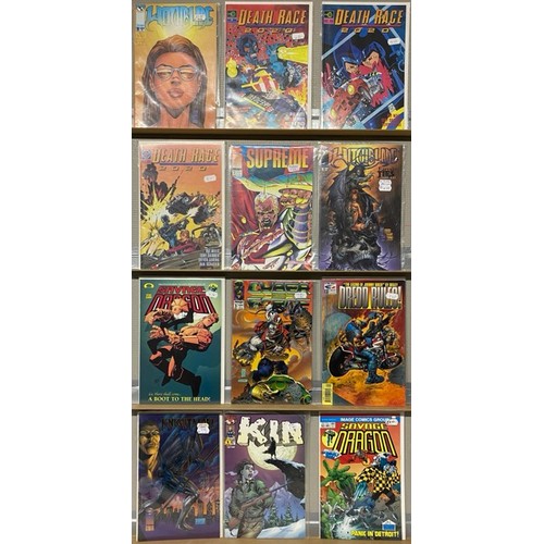 16 - 26 Image & Cosmic Comics (including Death Race, Savage Dragon & Shadowline Special)