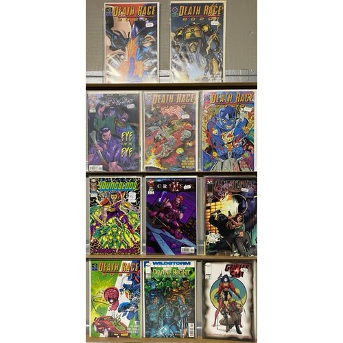 16 - 26 Image & Cosmic Comics (including Death Race, Savage Dragon & Shadowline Special)