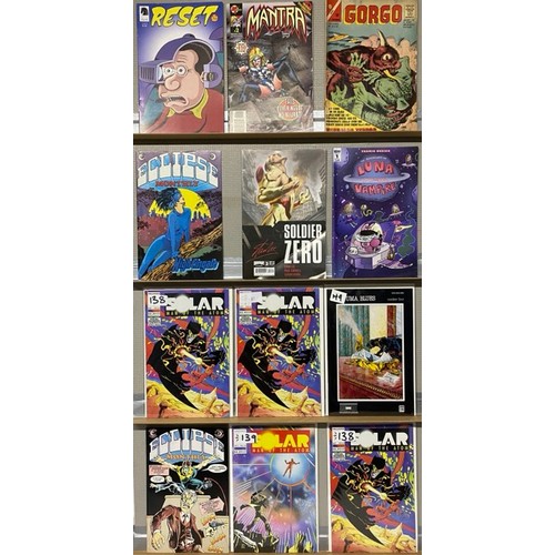 20 - 56 Comics (including Valiant, Unity, Eclipse, Aardvark, Adventure Comics, Kiwi Studios and SLG.) 450... 