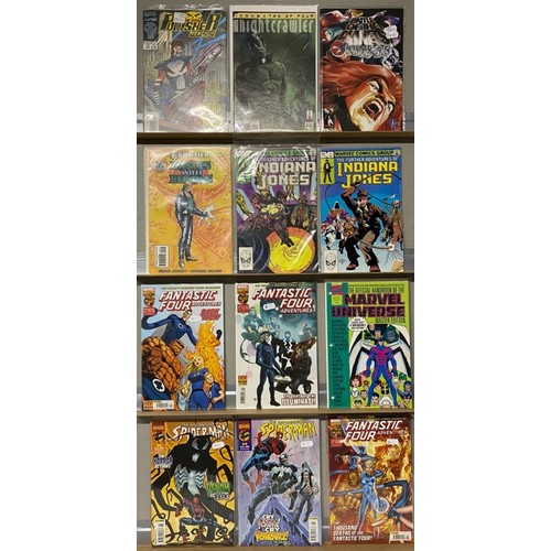 31 - 24 Comics including Collectors Edition Spider Man, Marvel universe, Thundercats, Nightcrawler, India... 