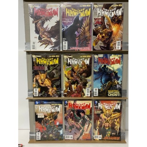 33 - 36 DC comics including Camelot 3000, the Savage Hawke man, Knight force, Egypt the book of the name ... 