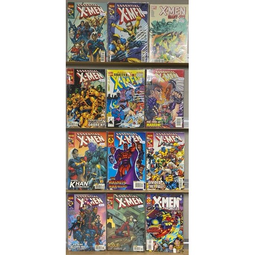 38 - 36 Marvel X-Men comics including collectors editions, Classic and Issue 206 Messiah complex. (5500g)