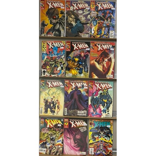 38 - 36 Marvel X-Men comics including collectors editions, Classic and Issue 206 Messiah complex. (5500g)