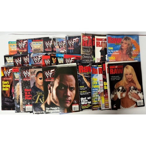 59 - 40 WF & RAW Magazines including Special Editions. (6000g)
10 x RAW
30 x WF Magazine