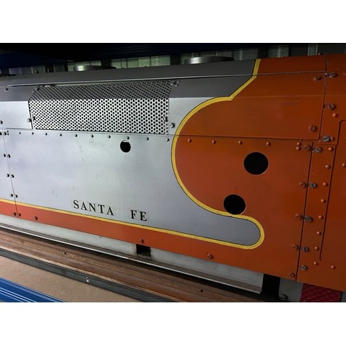 6 - 5 inch gauge Santa Fe 997 EMD SD60 style Diesel Locomotive in Good condition
From the Rob Denton col... 