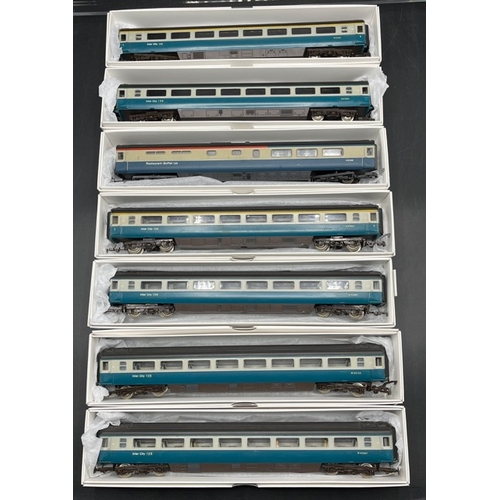 176 - A rake of seven Jouef Inter City 125 coaches, no duplicate running numbers
(1400g)
InterCity 125 HST... 