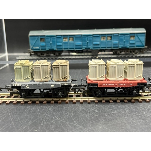 182 - Twenty OO gauge Rolling stock from Hornby/Triang, Peco (1), Slaters kits (3), Lima (1) includes Snow... 