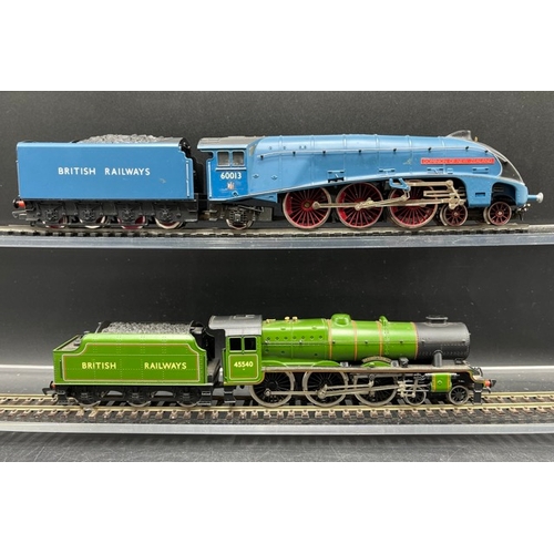 93 - Two OO gauge Steam Locomotives, both Tested Runners
(1000g)
Hornby A4 Class 60013 Dominion of New Ze... 