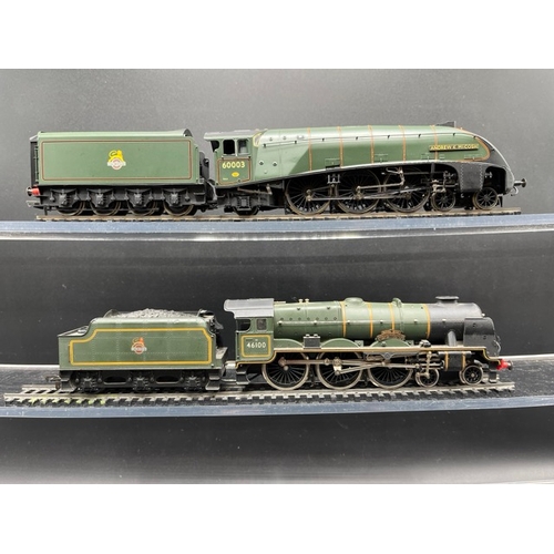 94 - Two OO gauge Steam Locomotives, both Tested Runners
(1000g)
Hornby R2435Loco Class A4 4-6-2 60003 