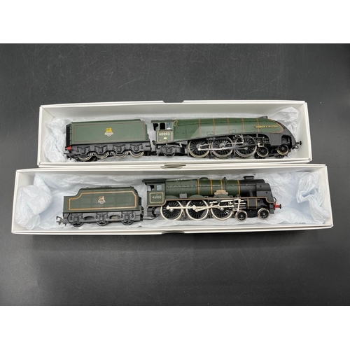 94 - Two OO gauge Steam Locomotives, both Tested Runners
(1000g)
Hornby R2435Loco Class A4 4-6-2 60003 