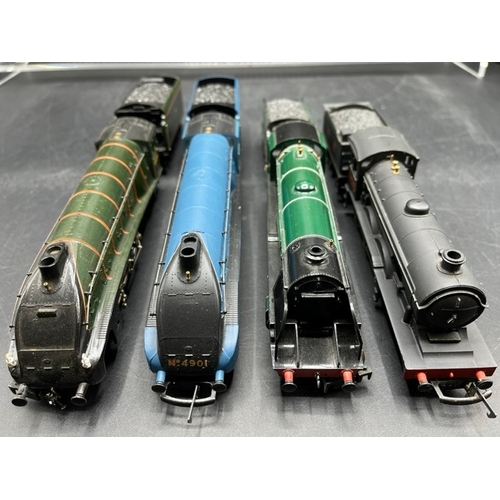 106 - Four OO gauge Steam Locomotives, each Tested as Non Runner
(1800g)
Hornby Class A4 4-6-2 4901 