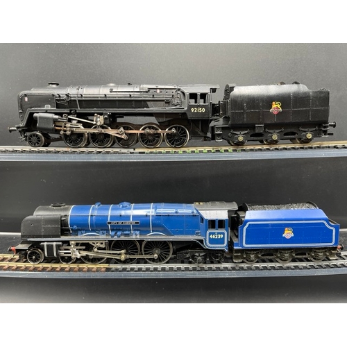 107 - Three OO gauge Steam Locomotives, each Tested as Non-Runners
(1600g)
Hornby Class 9F 2-10-0 #92150 R... 