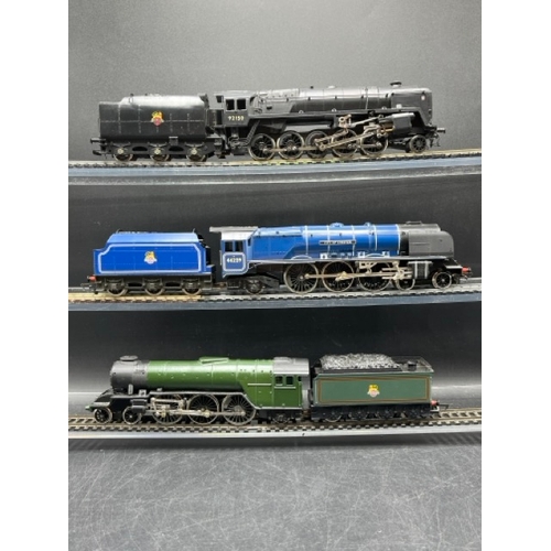 107 - Three OO gauge Steam Locomotives, each Tested as Non-Runners
(1600g)
Hornby Class 9F 2-10-0 #92150 R... 