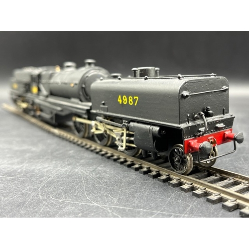 38 - Kit-built OO gauge Beyer Garratt LMS #4987 articulated locomotive, Tested Runner 
(NNNNg)
2-6-0 0-6-... 