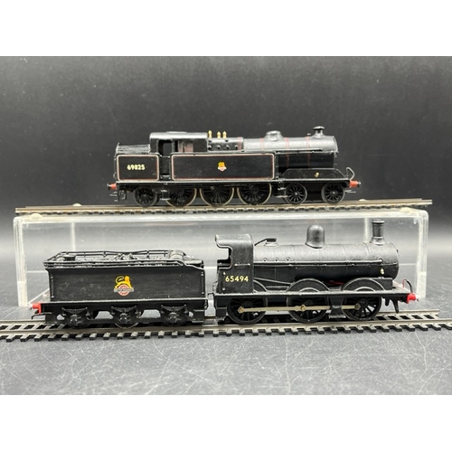 40 - Two Kit-built OO gauge early crest BR Steam locomotive, 4-6-2 Tested Runner 
(1000g)
BR LNE 4-6-2T 6... 