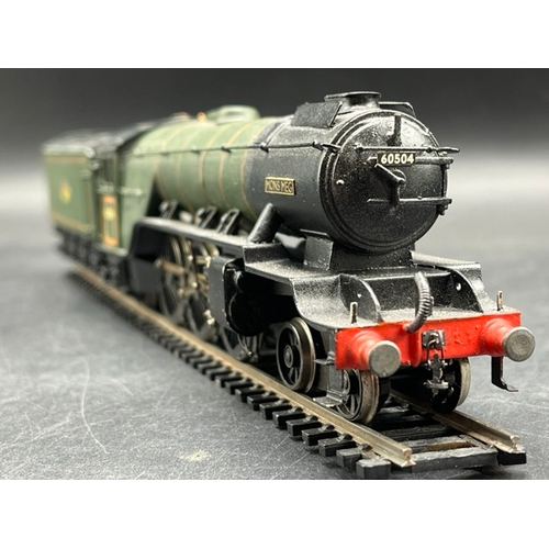 45 - Kit-built OO gauge Class A1 4-6-2 #60504 'Mons Meg' locomotive Green livery late crest, Tested Runne... 