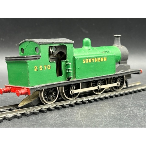 49 - Kit-built OO gauge Southern 0-6-2 locomotive, Tested Non-Runner 
(400g)
Metal construction
Finished ... 