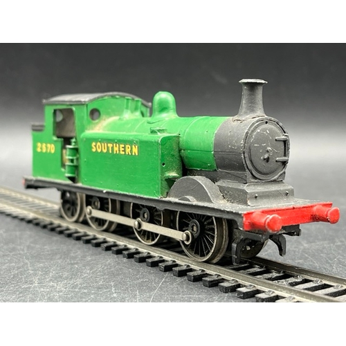 49 - Kit-built OO gauge Southern 0-6-2 locomotive, Tested Non-Runner 
(400g)
Metal construction
Finished ... 