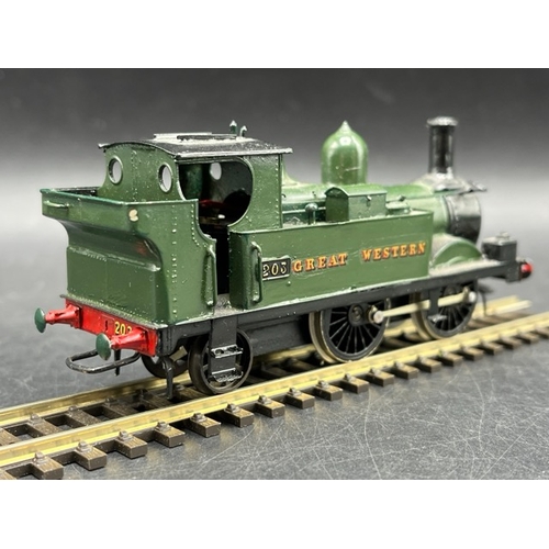 51 - Kit-built OO gauge Great Western 0-4-2T locomotive #203, Tested Runner 
(200g)
Metal construction
Fi... 