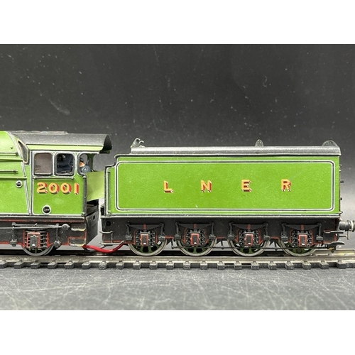 62 - Kit-built OO gauge LNER Class P2 2-8-2 'Cock of the North' #2001 locomotive, Tested Runner 
(800g)
T... 